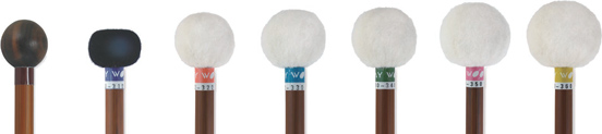 Timpani Mallets PLAYWOOD PRO-W, PRO-310~360
